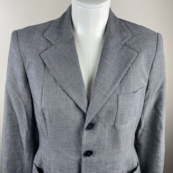 Vintage Y2K 90s Ralph Lauren Collection Classics Black Label Blazer Size Small - Picture 2 of 11